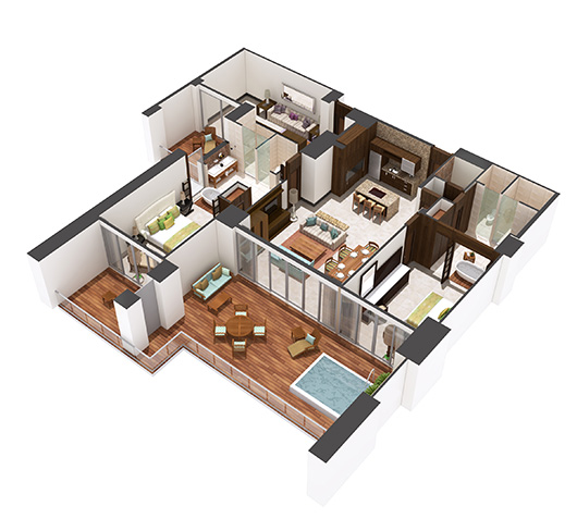 2 Bedroom Villa 2 Bedroom Villa