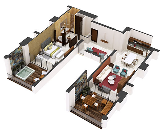1 Bedroom Presidential Suit 1 Bedroom Presidential Suit