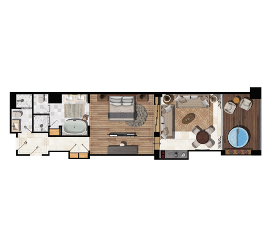 Suite Royal 1 Bedroom Suite Royal 1 Bedroom